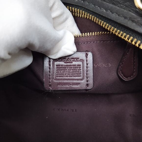 Coach Dreamer 21 Limited Edition Black Leather 2-Way Zipper Crossbody Bag - Picture 13 of 16